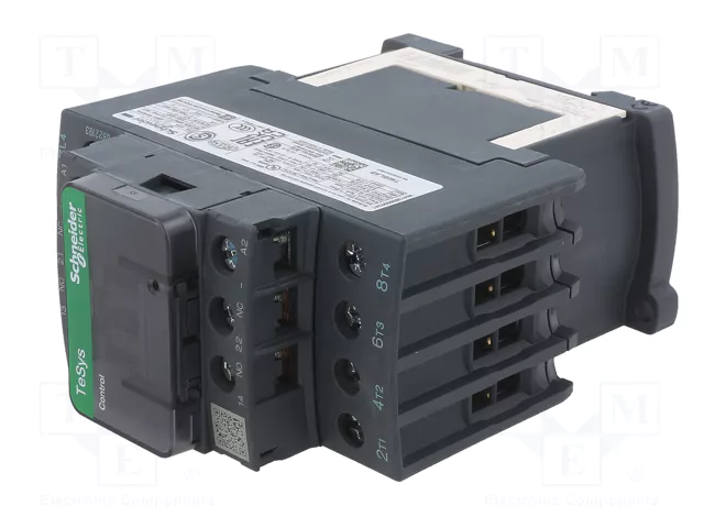 SCHNEIDER ELECTRIC LC1DT40BL TeSys D Contactor 4-polar 40A 24VDC