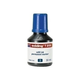 EDDING Tinta para rotulador frasco 30 ml Azul T25