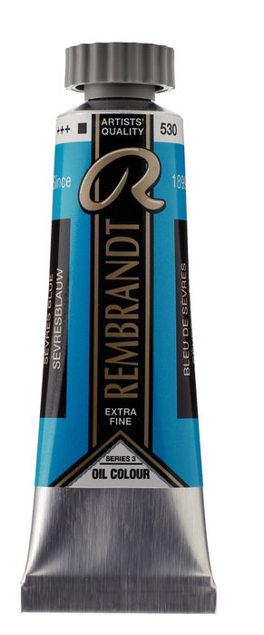 Rembrandt Pintura al Óleo Azul de Sèvres 530 Tubo 15 ml Rembrandt Pintura al Óleo Azul de Sèvres 530 Tubo 15 ml