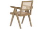 DKD Home Decor Silla Olmo Ratan Rejilla Natural