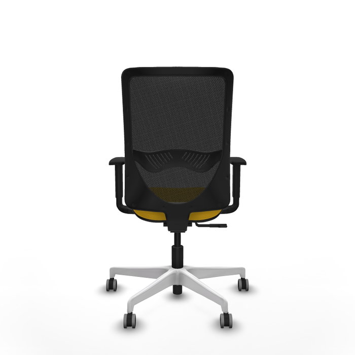 PIQUERAS Y CRESPO Silla de oficina Zulema con Mecanismo Sincro, Amarillo y Negro PIQUERAS Y CRESPO Silla de oficina Zulema con Mecanismo Sincro, Amarillo y Negro