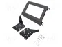 METRA Bastidor de montaje de radio 2 DIN gris para Honda Civic