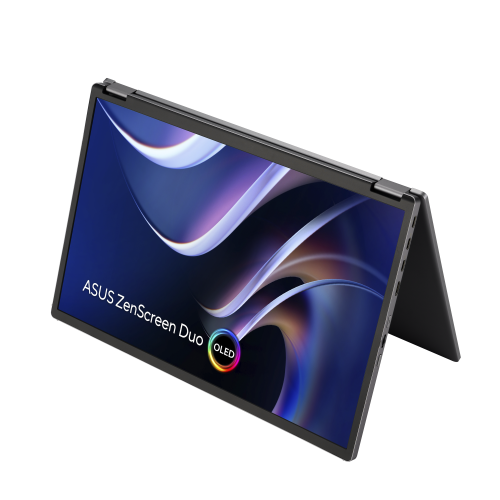 Asus ZenScreen Duo OLED MQ149CD Pantalla para PC 14" WUXGA OLED Plata