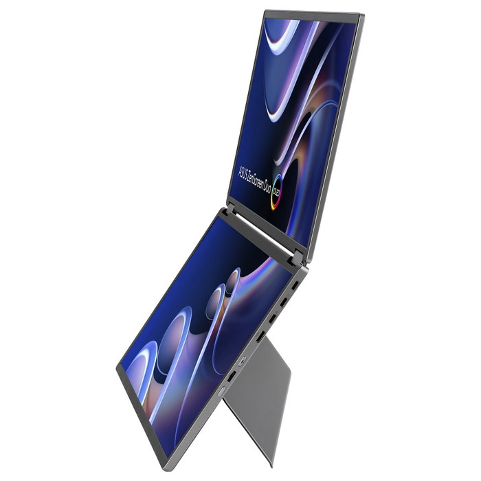 Asus ZenScreen Duo OLED MQ149CD Monitor Portátil 14 Pulgadas Plata