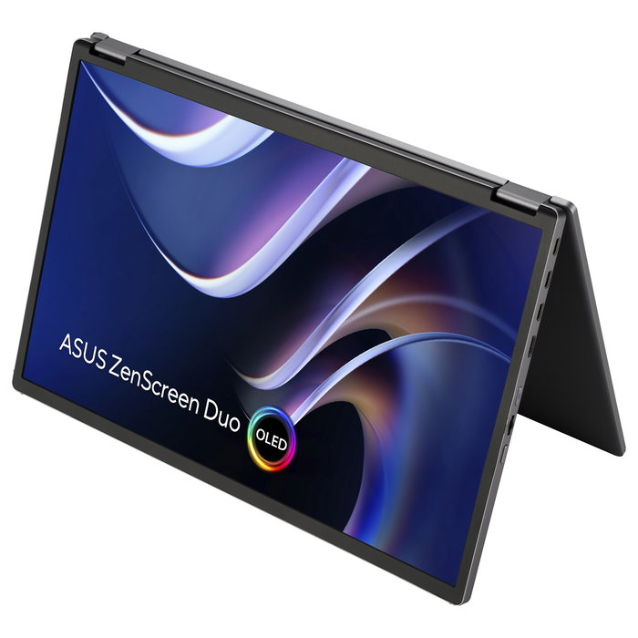 Asus ZenScreen Duo OLED MQ149CD Monitor Portátil 14 Pulgadas Plata