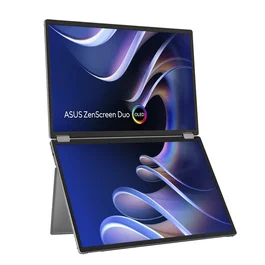 Asus ZenScreen Duo OLED MQ149CD Monitor Portátil 14 pulg. OLED WUXGA Plata