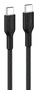 Belkin Cable USB-C a USB-C Trenzado, Negro, 1m, 240W