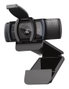Logitech C920e Webcam HD 1080p para Videoconferencias con 78° Campo de Vista, Autofoco, Dos Micrófonos y Pantalla de Privacidad