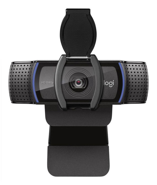 Logitech C920e Webcam HD 1080p para Videoconferencias con 78° Campo de Vista, Autofoco, Dos Micrófonos y Pantalla de Privacidad Logitech C920e Webcam HD 1080p para Videoconferencias con 78° Campo de Vista, Autofoco, Dos Micrófonos y Pantalla de Privacidad