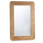 GIFTDECOR Espejo de pared Líneas Natural 60 x 90 cm Marrón