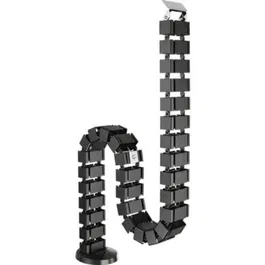 Fellowes 100136871 Vértebra Pasacables Negro 1.3m Organizador de Cables