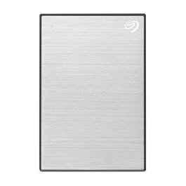 Seagate One Touch STKY2000401 Disco Duro Externo 2 TB, 2.5", USB 3.2 Gen 1 Tipo C, Protección por Contraseña, Color Negro y Plata