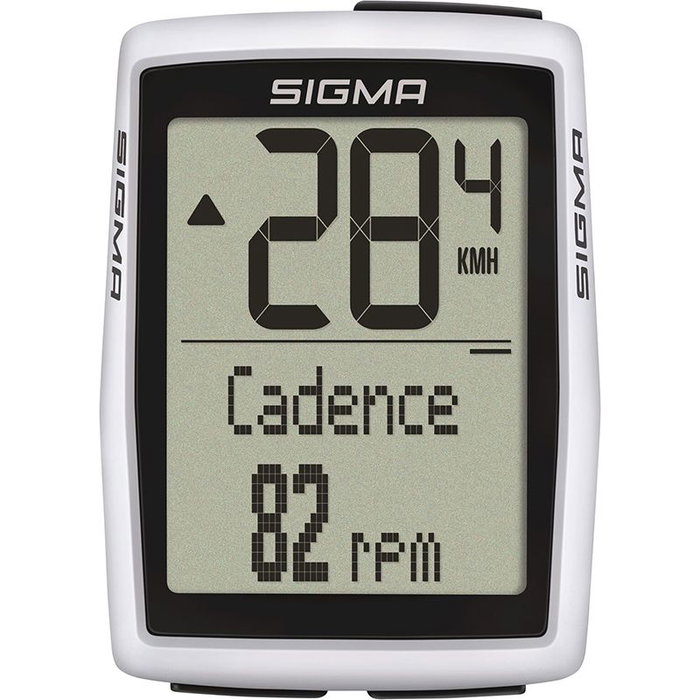 Sigma BC 12.0 STS Ciclocomputador inalámbrico blanco, velocidad y distancia Sigma BC 12.0 STS Ciclocomputador inalámbrico blanco, velocidad y distancia