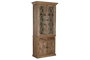 DKD Home Decor Vitrina Shabby Natural Madera Reciclada 100 x 220 x 45 cm