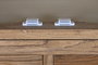 DKD Home Decor Vitrina Shabby Natural Madera Reciclada 100 x 220 x 45 cm