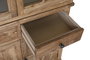 DKD Home Decor Vitrina Shabby Natural Madera Reciclada 100 x 220 x 45 cm