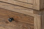 DKD Home Decor Vitrina Shabby Natural Madera Reciclada 100 x 220 x 45 cm