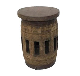 DKD Home Decor Decoración de Madera Eje 22x22x31 cm