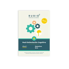 RUBIO Pack Estimulación Cognitiva. Nivel 1 (deterioro leve), Beatriz Pedrosa Casado - RUBIO