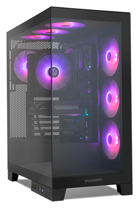 Nox Hummer Glock Caja Gaming Semitorre Negra Nox Hummer Glock Caja Gaming Semitorre Negra