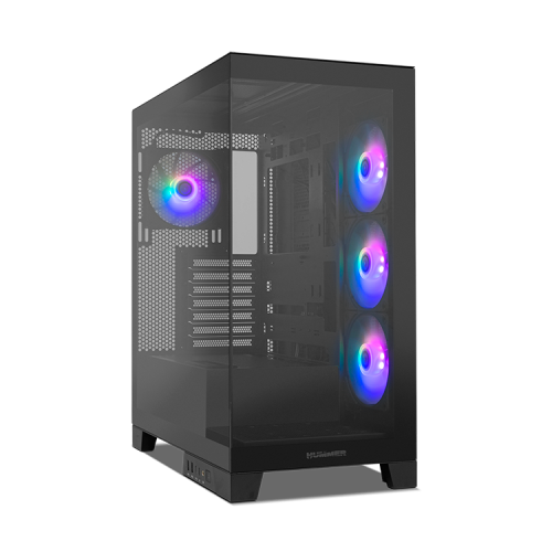 Nox Hummer Glock Caja Gaming Semitorre Negra Nox Hummer Glock Caja Gaming Semitorre Negra