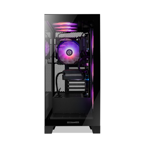 Nox Hummer Glock Caja Gaming Semitorre Negra Nox Hummer Glock Caja Gaming Semitorre Negra