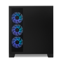 Nox Hummer Glock Caja Gaming Semitorre Negra