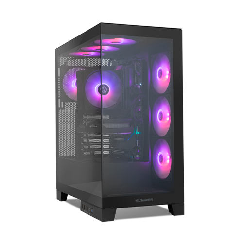 Nox Hummer Glock Caja Gaming Semitorre Negra Nox Hummer Glock Caja Gaming Semitorre Negra