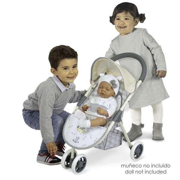 Decuevas Silla Muñeca Pipo3 Ruedas 33x48x55cm para Niños a Partir de 3 Años