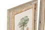 DKD Home Decor Cuadros Abeto Ratán 30x2,5x40 Palmera Surtido de 2