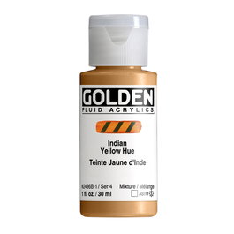 Golden Fluid Colores Acrílicos Tono Indio Amarillo 30 ml