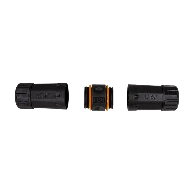 LogiLink NP0086 Conector de unión Cat6a para exteriores IP68 LogiLink NP0086 Conector de unión Cat6a para exteriores IP68