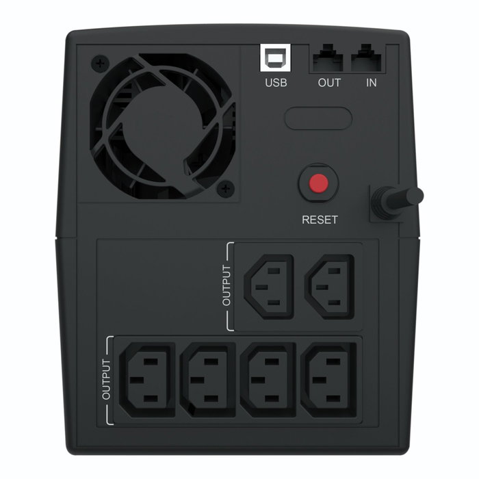 Conceptronic ZEUS04E UPS 2200VA/1320W con 6 salidas IEC