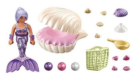 PLAYMOBIL Sirena con Concha y Perla Princess Magic