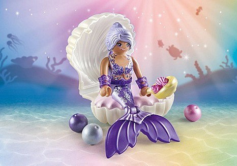 PLAYMOBIL Sirena con Concha y Perla Princess Magic