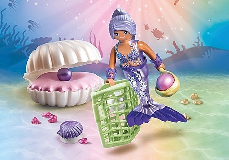 PLAYMOBIL Sirena con Concha y Perla Princess Magic