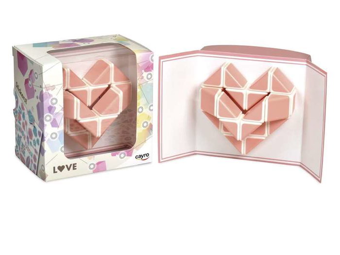 Cayro Love Pink - Juego de Mesa, Idioma: Español, Inglés, Francés, Alemán, Italiano, Portugués, Polaco, Neerlandés, Edad Recomendada 6+ Años