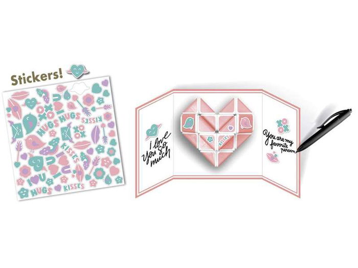 Cayro Love Pink - Juego de Mesa, Idioma: Español, Inglés, Francés, Alemán, Italiano, Portugués, Polaco, Neerlandés, Edad Recomendada 6+ Años
