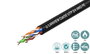 Lanview Cable de Red Exterior Cat5e U-UTP 305 Metros Negro - AWG24, PE, 4 Pares, 0.51mm, Caja Reeleex, Fca