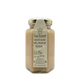 Como Una Reina Miel De Acacia Cruda 500 Grs Tarro Hexagonal