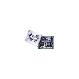 Simba Toys Juguete Edición Coleccionista Peluche Mickey y Minnie Mouse con Caja de Regalo y Número de Serie