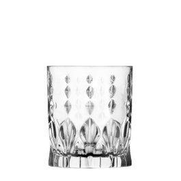 RCR Marilyn Vaso - Modelo Vaso, Cristalino, 34 cl (340 ml), Altura 9.4 cm (94 mm), Borde Grueso (Set de 6)