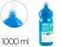 Liderpapel Tempera Liquida Escolar 1000 ml Azul Superlavable