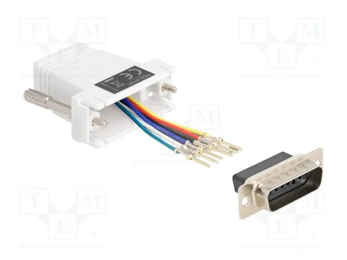 DeLOCK 67083 Adaptador D-Sub 15 Macho a RJ12 Hembra Blanco DeLOCK 67083 Adaptador D-Sub 15 Macho a RJ12 Hembra Blanco