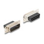 DeLOCK 67083 Kit de montaje D-Sub 15 macho a RJ12 hembra blanco