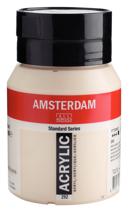 Amsterdam Amarillo Nápoles Rojo Claro 292 Acrílico 500 ml Amsterdam Amarillo Nápoles Rojo Claro 292 Acrílico 500 ml