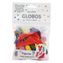 Party Time - 15 Globos de Látex con Formas de Animales, Pájaro, Ratón, Figuras para Fiestas