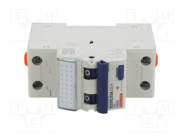 GEWISS RCBO MDC 100 20A 30mA 2P GEWISS RCBO MDC 100 20A 30mA 2P