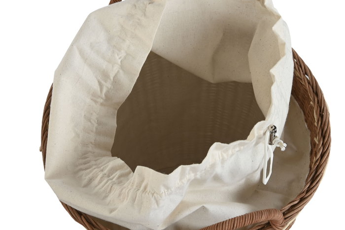 DKD Home Decor Cesta Ropa Basicos Natural Blanco Seagrass Algodon 43 x 48 x 43 cm Set de 2 DKD Home Decor Cesta Ropa Basicos Natural Blanco Seagrass Algodon 43 x 48 x 43 cm Set de 2