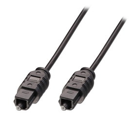 Lindy Cable de Audio Óptico Digital Toslink a Toslink, 1 metro, Negro, Ref. 35211